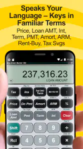 Real Estate Master IIIx Calc screenshot