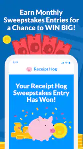 Receipt Hog: Cash for Receipts screenshot