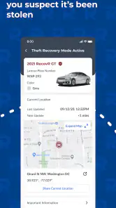 RecovR: Vehicle Theft Recovery screenshot