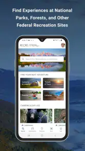 Recreation.gov screenshot