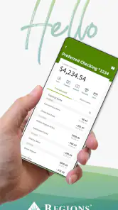 Regions Bank screenshot