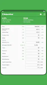 Rental Calculator BallparkDeal screenshot