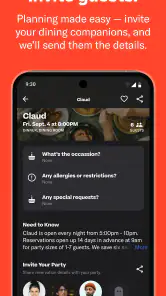 Resy screenshot