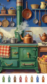 Retro Vibes Paint by Number screenshot