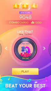 Rhythm Rush Lite-Be Piano Star screenshot