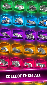 Rider Worlds - Neon Bike Races screenshot
