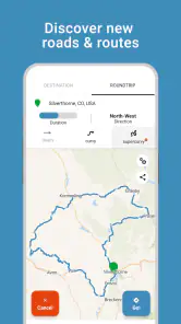 RISER - the motorcycle app screenshot