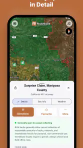 RockHoundR: Rockhounding Map screenshot