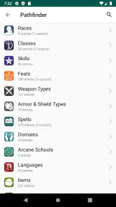 RPG Scribe Pathfinder & 3.5e screenshot