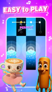 Rush Tiles: Rhythm Music Piano screenshot