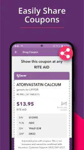 RxSaver – Prescription Coupons screenshot