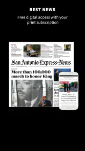 San Antonio Express-News screenshot