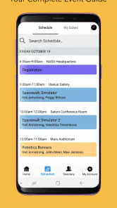 Sched screenshot