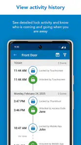 Schlage Home screenshot