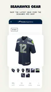 Seattle Seahawks Mobile screenshot