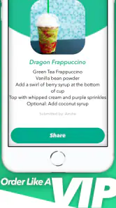 Secret Menu for Coffee Recipes screenshot