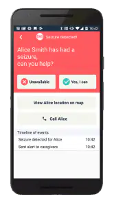 Seizure Alert – My Medic Watch screenshot