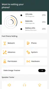 Settings App screenshot