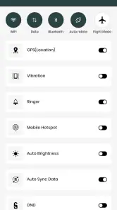 Settings App screenshot