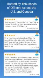 SFST Report – Unofficial Tool screenshot