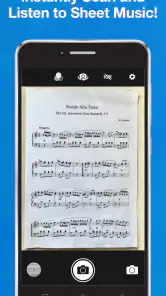 Sheet Music Scanner & Reader screenshot