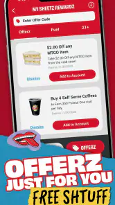 Sheetz Food Delivery & Rewards screenshot
