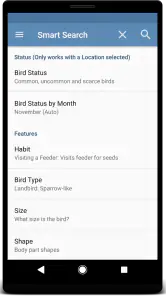 Sibley Birds 2nd Edition screenshot