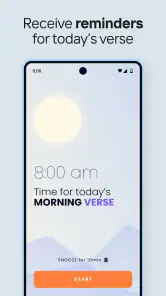 Simple Bible Daily Verse Alarm screenshot