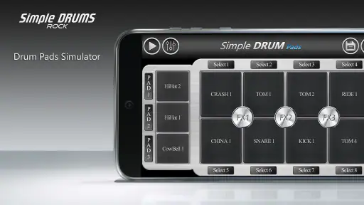 Simple Drums Rock - Drum Set screenshot