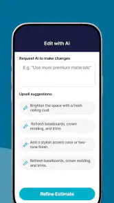 SimplyWise Cost Estimator screenshot