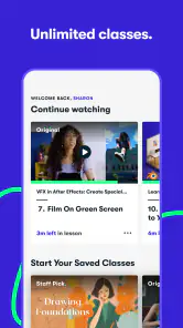 Skillshare: Online Classes App screenshot