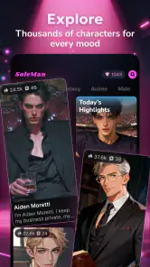 SoleMan: Heartfelt AI Chat screenshot