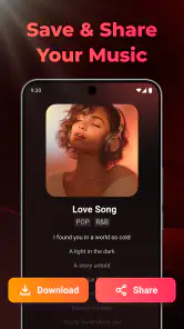 SongAI - AI Music Generator screenshot