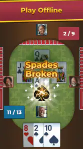Spades For Seniors: Card Game screenshot