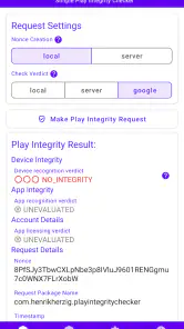SPIC - Play Integrity Checker screenshot