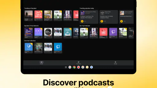 Spreaker Podcasts screenshot