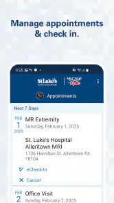 St. Luke's screenshot