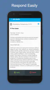 Staffmark WorkNOW screenshot