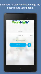 Staffmark WorkNOW screenshot