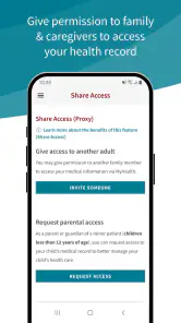Stanford Health Care MyHealth screenshot