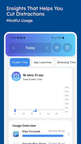 Stay Focused: Site/App Blocker screenshot