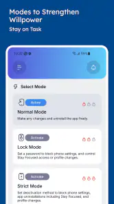 Stay Focused: Site/App Blocker screenshot