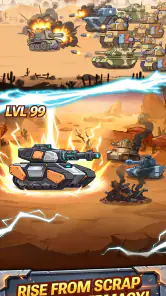 Steelborn: Tank Idle RPG screenshot