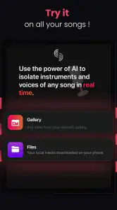Stemz: AI Tool for Musicians screenshot