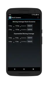 Stock Screener screenshot