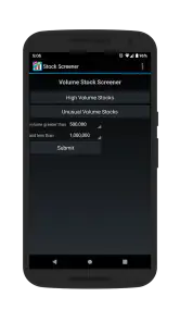 Stock Screener screenshot