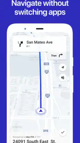 Straightaway Powered by Mapbox screenshot