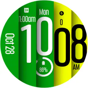 Stretch Fall - Watch face screenshot