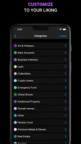 Sumio: Net Worth Tracker screenshot