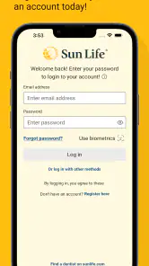 Sun Life Dental (U.S.) screenshot